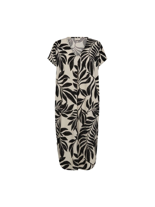 Freequent Jurk 9103 Moonbeam w.black