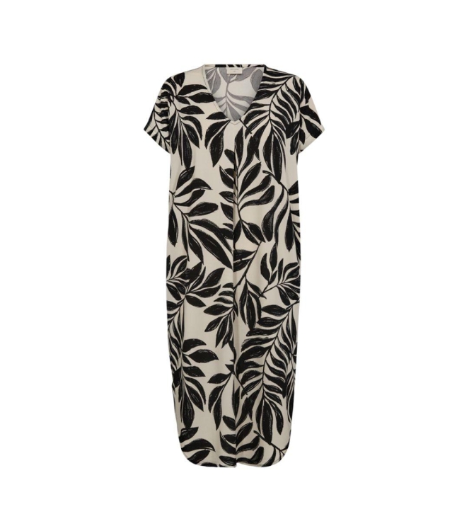 Freequent Jurk 9103 Moonbeam w.black