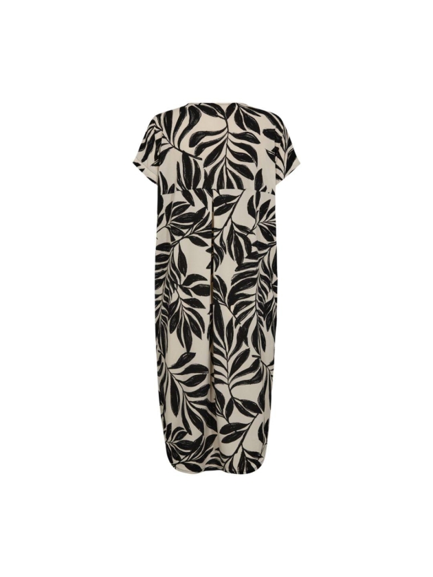 Freequent Jurk 9103 Moonbeam w.black
