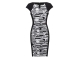 Joseph Ribkoff LDS Dress 303 White/black
