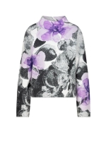 Monari Pullover 458 Soft lilac gemustert