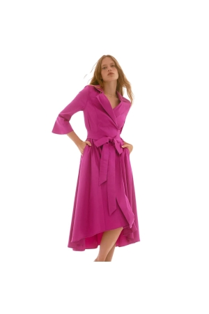 Joseph Ribkoff LDS Dress 3705 Magenta