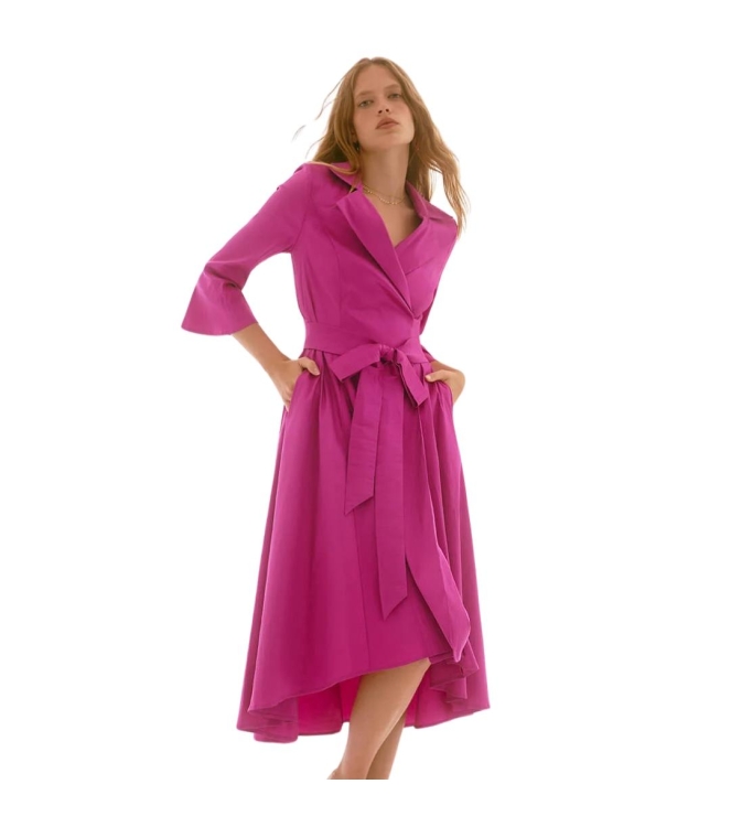 Joseph Ribkoff LDS Dress 3705 Magenta