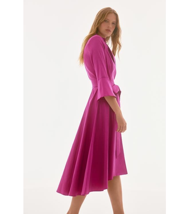 Joseph Ribkoff LDS Dress 3705 Magenta