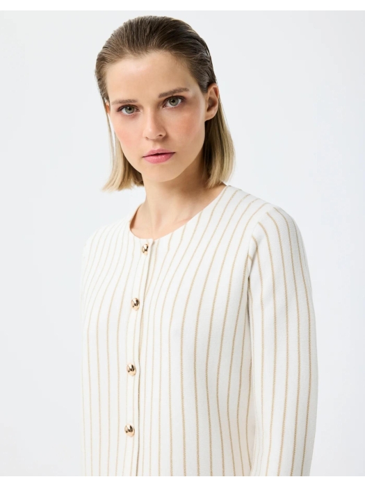 Leo en Ugo Top OWG Off-white/gold