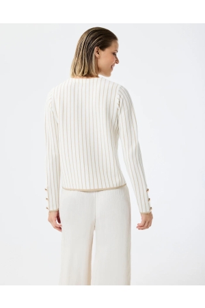 Leo en Ugo Top OWG Off-white/gold