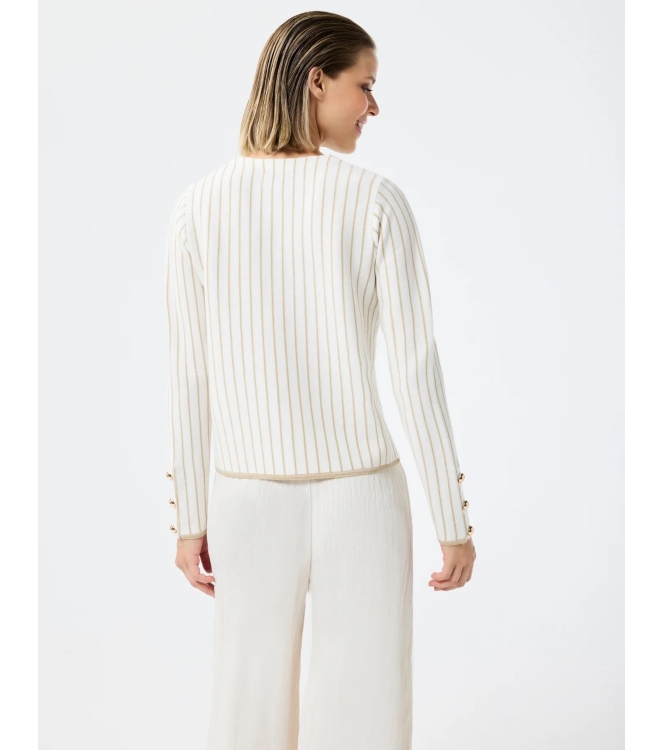 Leo en Ugo Top OWG Off-white/gold