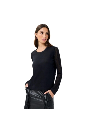 Leo en Ugo Top BLK Black