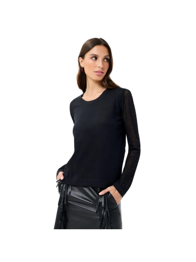 Leo en Ugo Top BLK Black