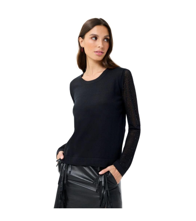 Leo en Ugo Top BLK Black