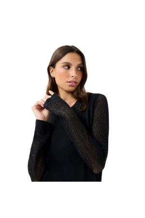 Leo en Ugo Top BLK Black