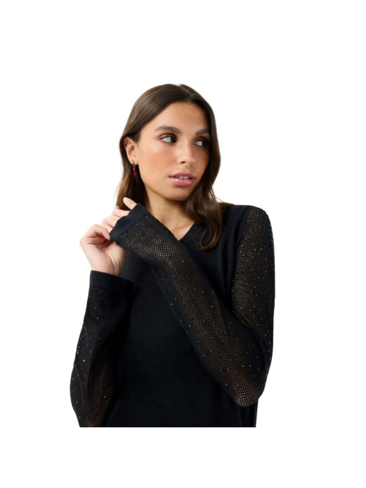 Leo en Ugo Top BLK Black