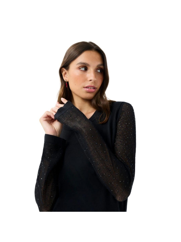 Leo en Ugo Top BLK Black