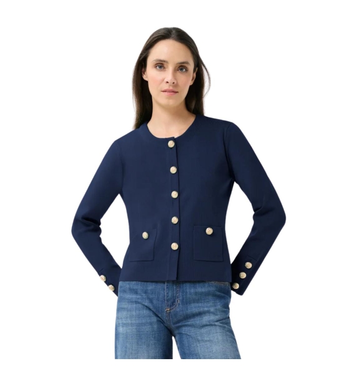 Leo en Ugo Top Navy-blue