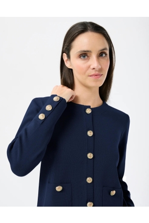 Leo en Ugo Top Navy-blue