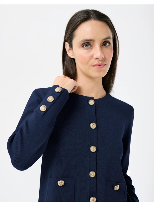 Leo en Ugo Top Navy-blue