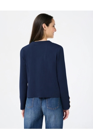 Leo en Ugo Top Navy-blue