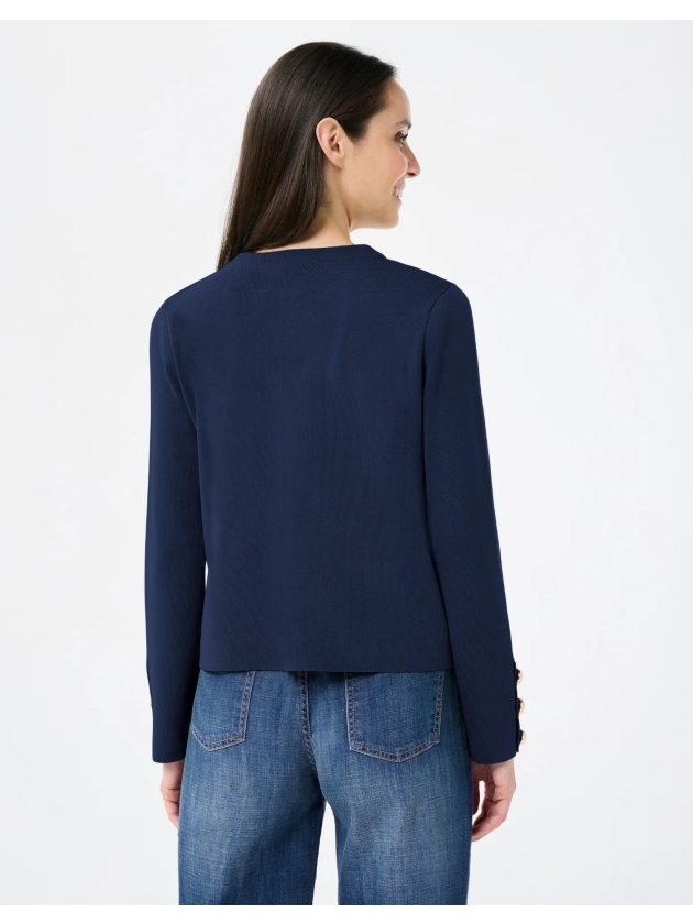 Leo en Ugo Top Navy-blue