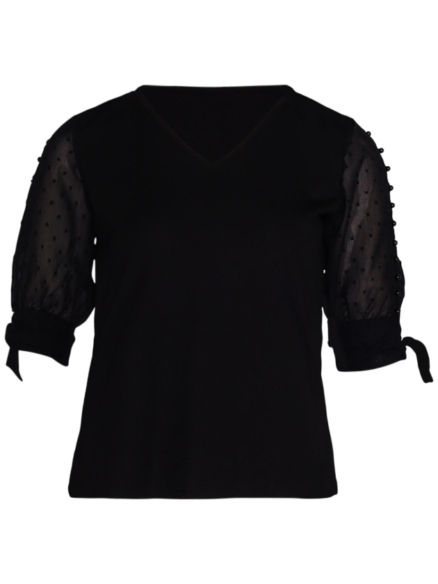 Leo en Ugo Tee BLK Black