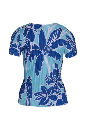 Leo en Ugo Top BLU blue