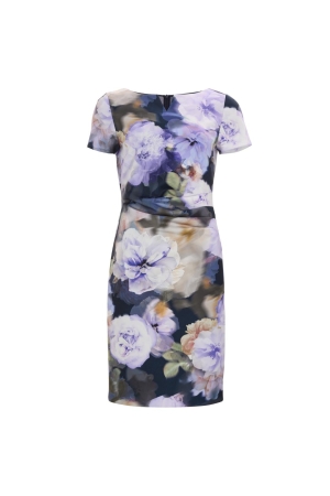 Swing Jurk Scuba 3044 Navy/archid purple