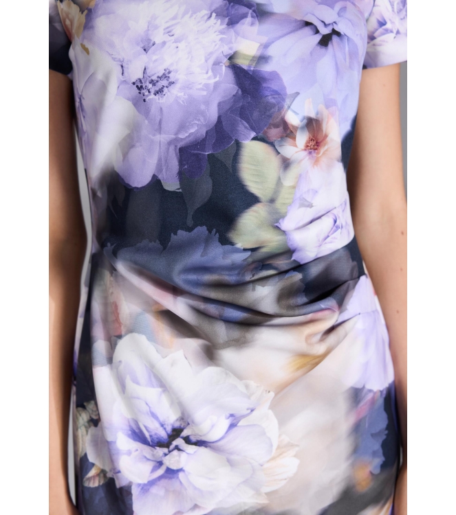Swing Jurk Scuba 3044 Navy/archid purple