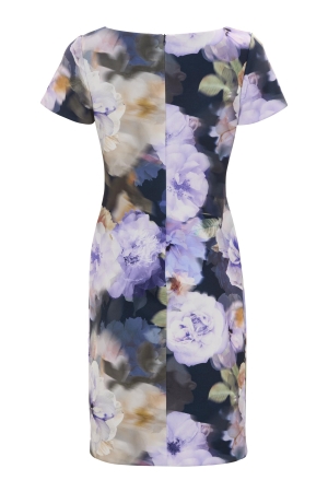 Swing Jurk Scuba 3044 Navy/archid purple