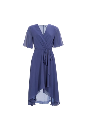 Swing Jurk Chiffon 334 Future blue