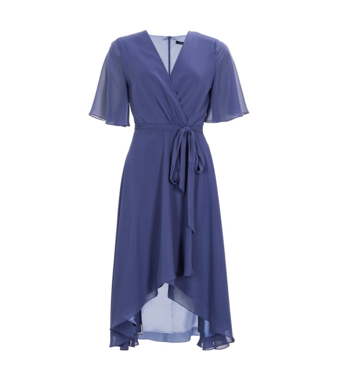 Swing Jurk Chiffon 334 Future blue