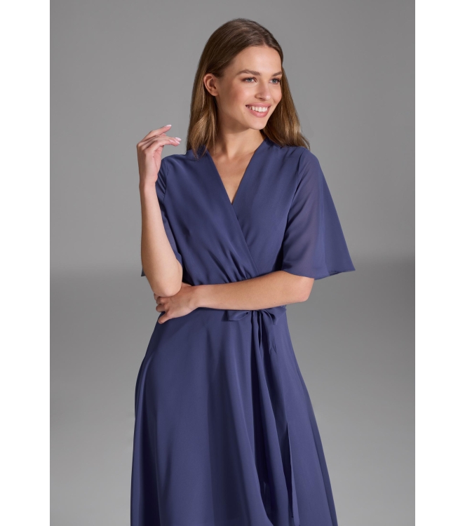 Swing Jurk Chiffon 334 Future blue