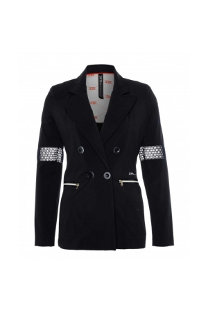 ZIP73 Blazer zippers mesh 001 Black