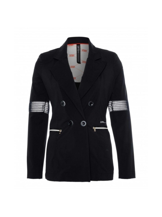 ZIP73 Blazer zippers mesh 001 Black
