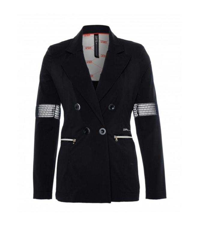 ZIP73 Blazer zippers mesh 001 Black