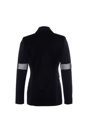 ZIP73 Blazer zippers mesh 001 Black
