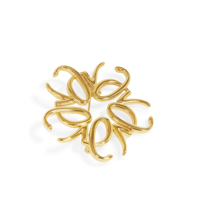 Josh V ROSEMARIJN pin 750 antique gold