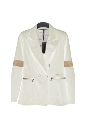 ZIP73 Blazer zippers mesh 111 Off white