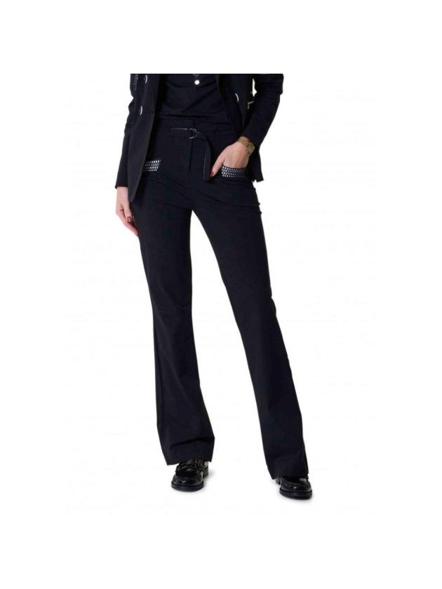 ZIP73 Flair buckle mesh 001 Black
