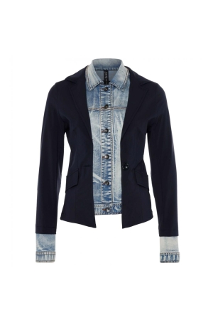 ZIP73 Blazer denim insert 400 Blue