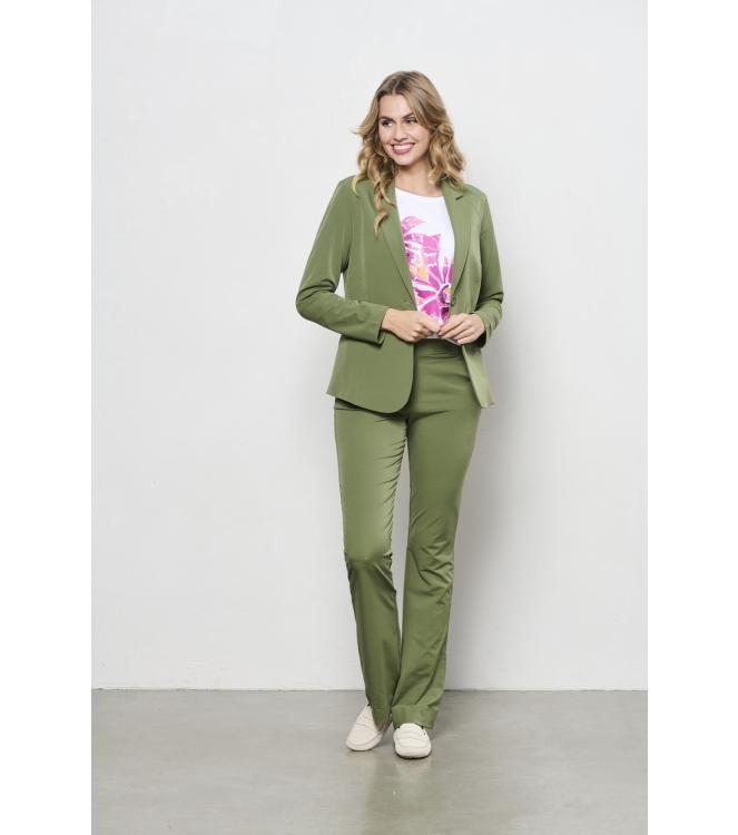 Co Woman PENELOPE FLARE TRAVEL 52090 on-olive