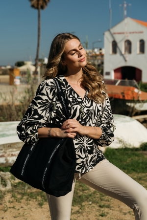Co Woman AYLA LEAF 52055 a-black multi