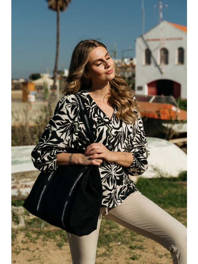Co Woman AYLA LEAF 52055 a-black multi