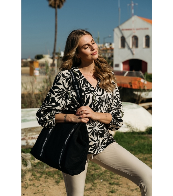Co Woman AYLA LEAF 52055 a-black multi
