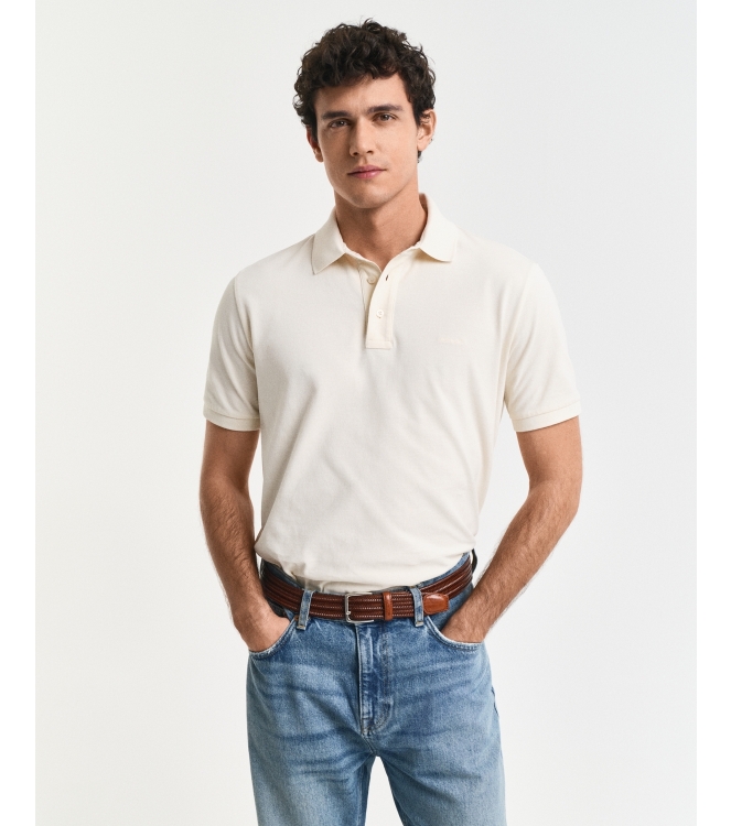 Gant SUNFADED SS POLO 164 ivory white