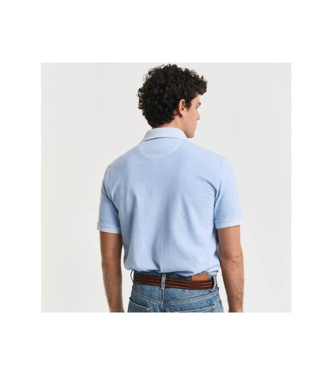 Gant SUNFADED SS POLO 457 fresh blue