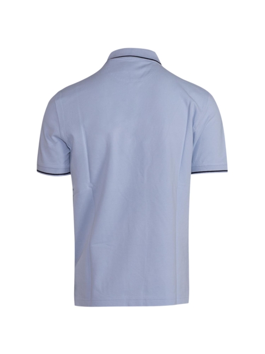 Gant TIPPING SS PIQUE POLO 457 fresh blue