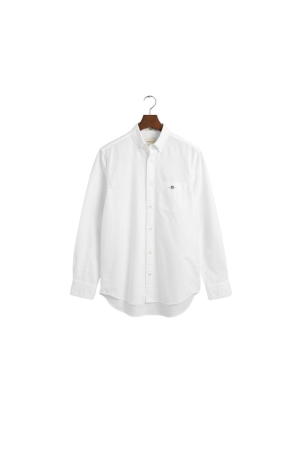 Gant Regular Fit Classic Oxford Shirt 110 white