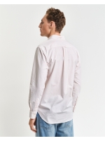 Gant Regular Fit Classic Banker Stripe Oxford Shirt 662 light pink