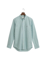 Gant REG CLASSIC OXFORD STRIPE SHIRT 322 deep green
