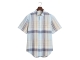Gant REG LINEN MADRAS SS SHIRT 277 dry sand