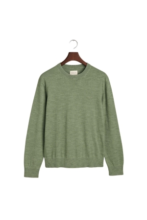 Gant SUNFADED C-NECK 362 kalamata green